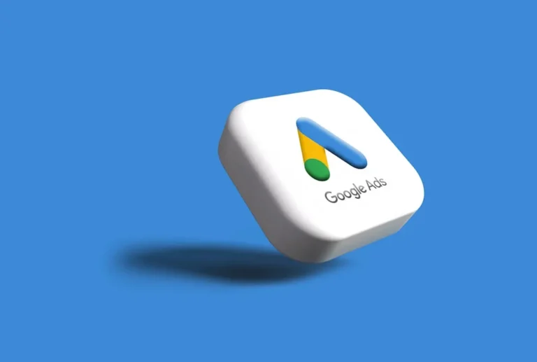Um Logotipo Branco Do Google Em Um Fundo Azul K1Hns0VkihQ
